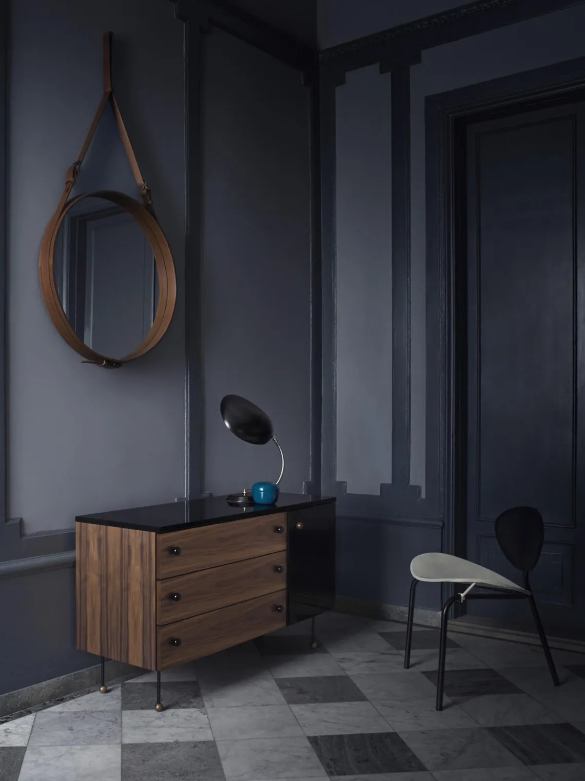 Espejos De Pared|Espejos De Pared>GUBI Espejo de pared redondo Adnet, tamaños diferentes Turrón