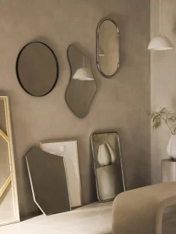 Best Espejo de pared redondo Lacie Jarrones|Espejos De Pared