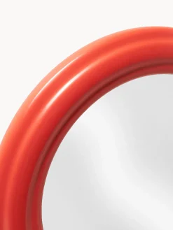Jarrones|Espejos De Pared></noscript>Westwing Collection Espejo de pared redondo Mael Rojo coral