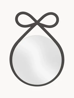 Espejos De Pared|Espejos De Pared>Qeeboo Espejo de pared redondo Ribbon Negro