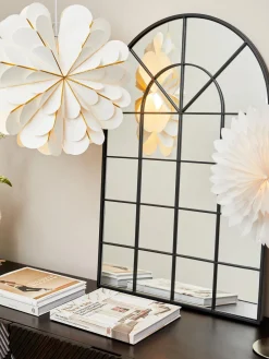 Jarrones|Espejos De Pared>Westwing Collection Espejo de pared ventana Clarita Negro