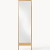 Online Espejo de pie de madera de roble A Line Jarrones|Decoración