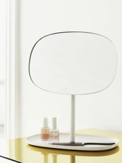 Espejos De Maquillaje|Jarrones>Normann Copenhagen Espejo tocador Flip Blanco