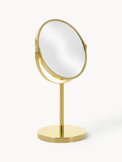 Clearance Espejo tocador redondo de metal Classic, con aumento Jarrones|Espejos De Maquillaje