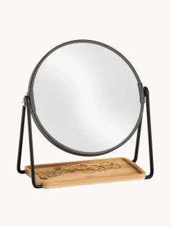 New Espejo tocador redondo Nora, con aumento Espejos De Maquillaje|Jarrones
