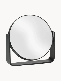 Jarrones|Espejos De Maquillaje>Zone Denmark Espejo tocador redondo Ume, con aumento Marco: negro