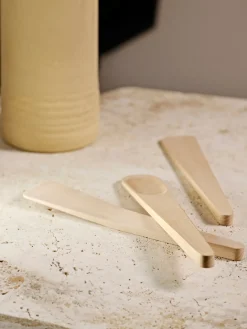 Sale Espátula de madera de haya Turner Singles Utensilios De Cocina