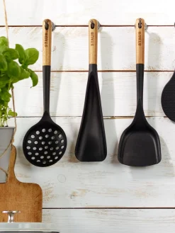 Discount Espumadera con madera de acacia Cook Artículos De Cocina|Utensilios De Cocina