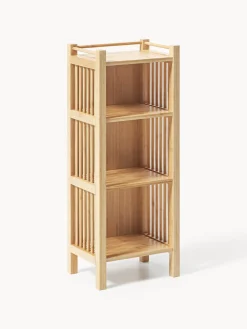 Estante de baño de bambú Drake Estanterías De Baño|Armarios De Baño