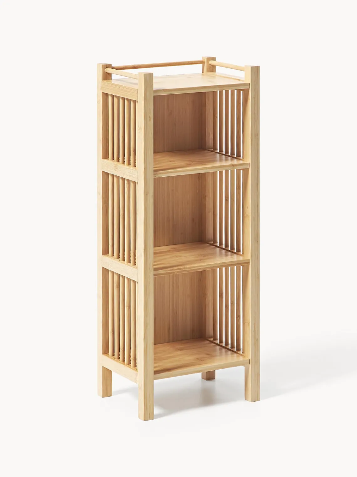 Estante de baño de bambú Drake Estanterías De Baño|Armarios De Baño