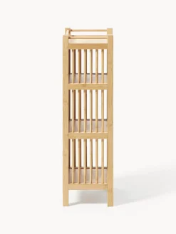 Estante de baño de bambú Drake Estanterías De Baño|Armarios De Baño