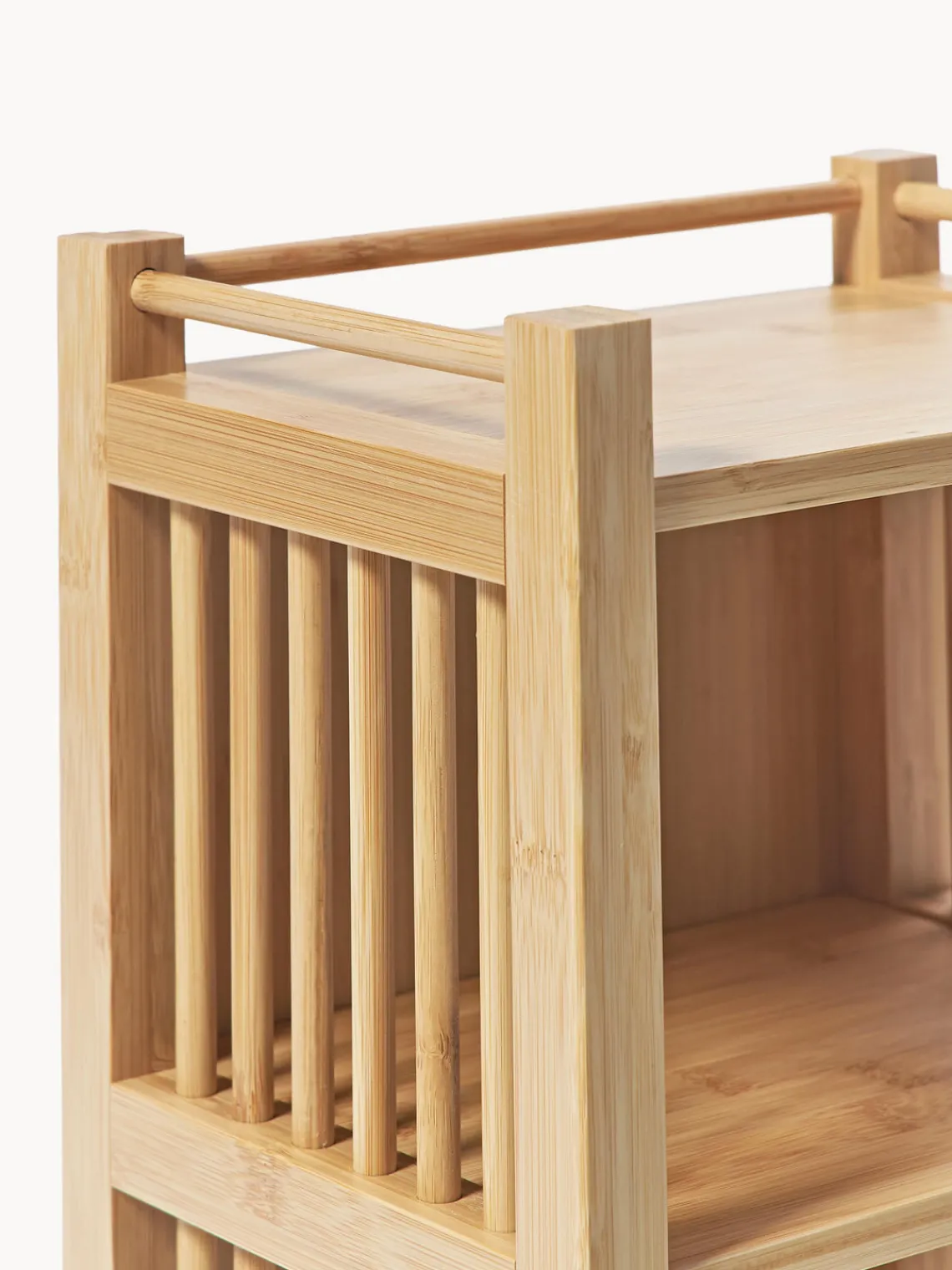 Estante de baño de bambú Drake Estanterías De Baño|Armarios De Baño