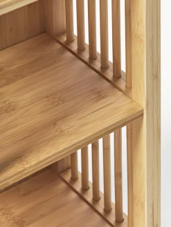 Estante de baño de bambú Drake Estanterías De Baño|Armarios De Baño