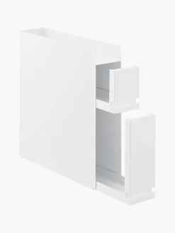 Almacenaje De Cocina>Yamazaki Estante de cocina extraíble de metal Tower Blanco brillante