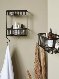 New Estante de pared de baño de acero inoxidable Bath Accesorios De Baño|Jarrones