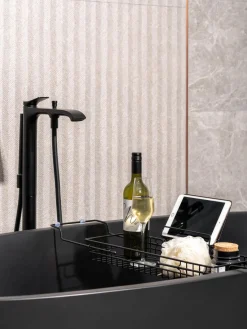 Outlet Estante para bañera Tubad Accesorios De Baño|Jarrones