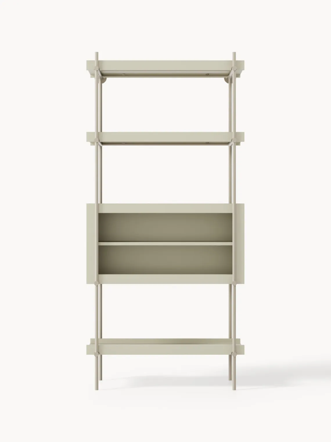 Best Estantería alta con caja abierta Rio Librerías|Estanterías