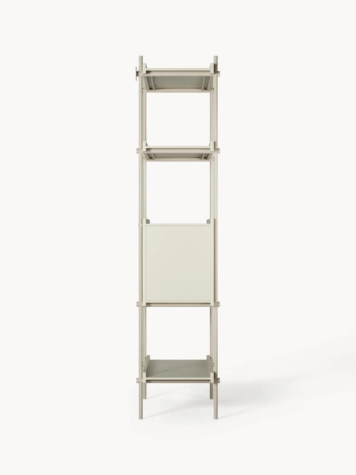 Librerías|Estanterías>Westwing Collection Estantería alta con cajones Rio Beige