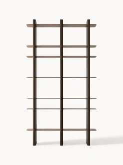 Librerías|Estanterías De Oficina></noscript>Westwing Collection Estantería alta con elementos de metal Rami Marrón claro, marrón