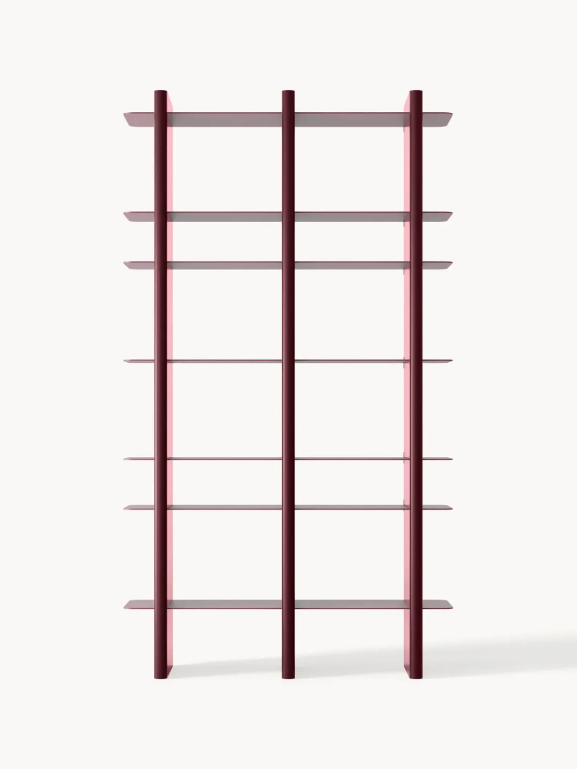 Clearance Estantería alta con elementos de metal Rami Librerías|Estanterías De Oficina