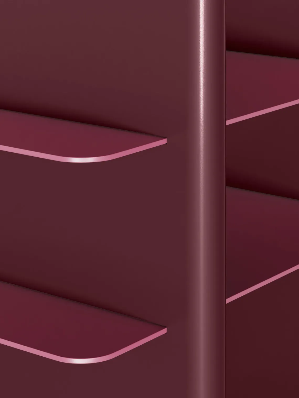 Clearance Estantería alta con elementos de metal Rami Librerías|Estanterías De Oficina