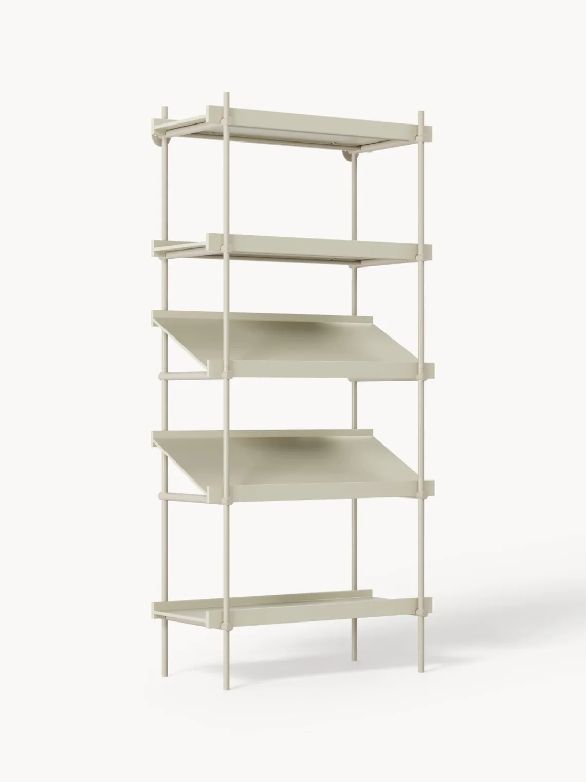 Estantería alta con marco inclinado Rio Librerías|Estanterías