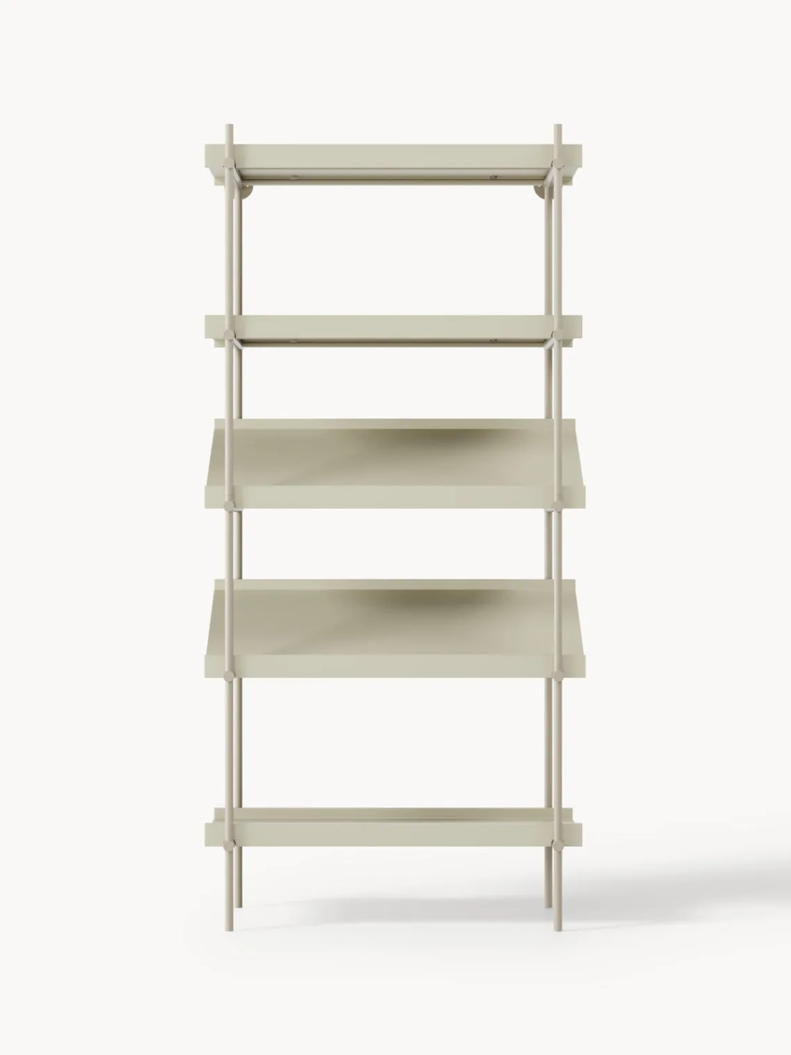 Estantería alta con marco inclinado Rio Librerías|Estanterías