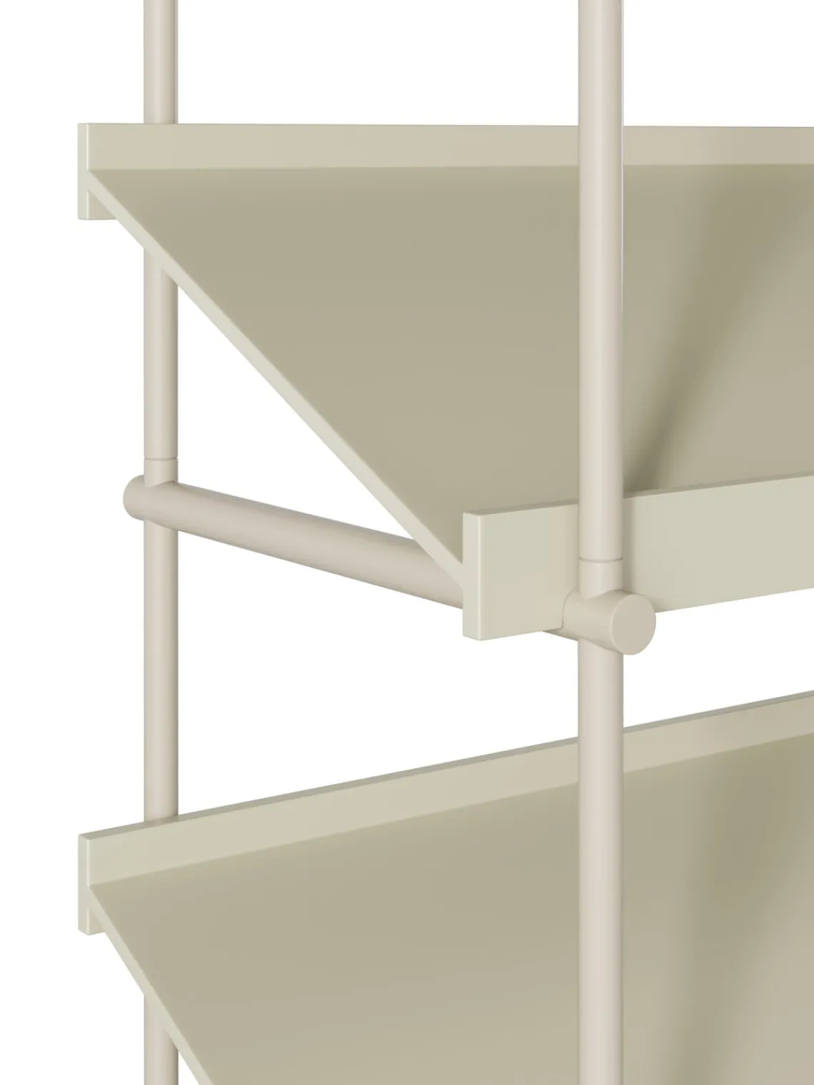 Estantería alta con marco inclinado Rio Librerías|Estanterías