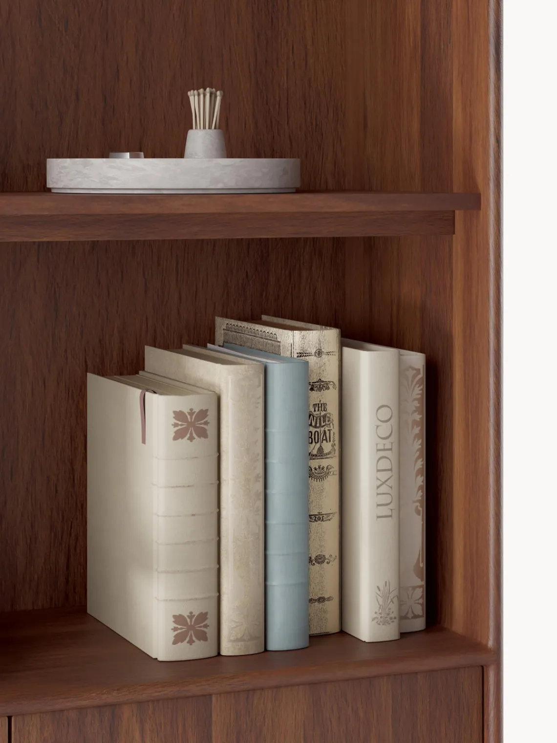 Sale Estantería alta de madera de mango Paul Librerías|Estanterías De Oficina