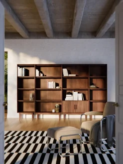 Best Estantería alta de madera de mango Paul Librerías|Estanterías De Oficina