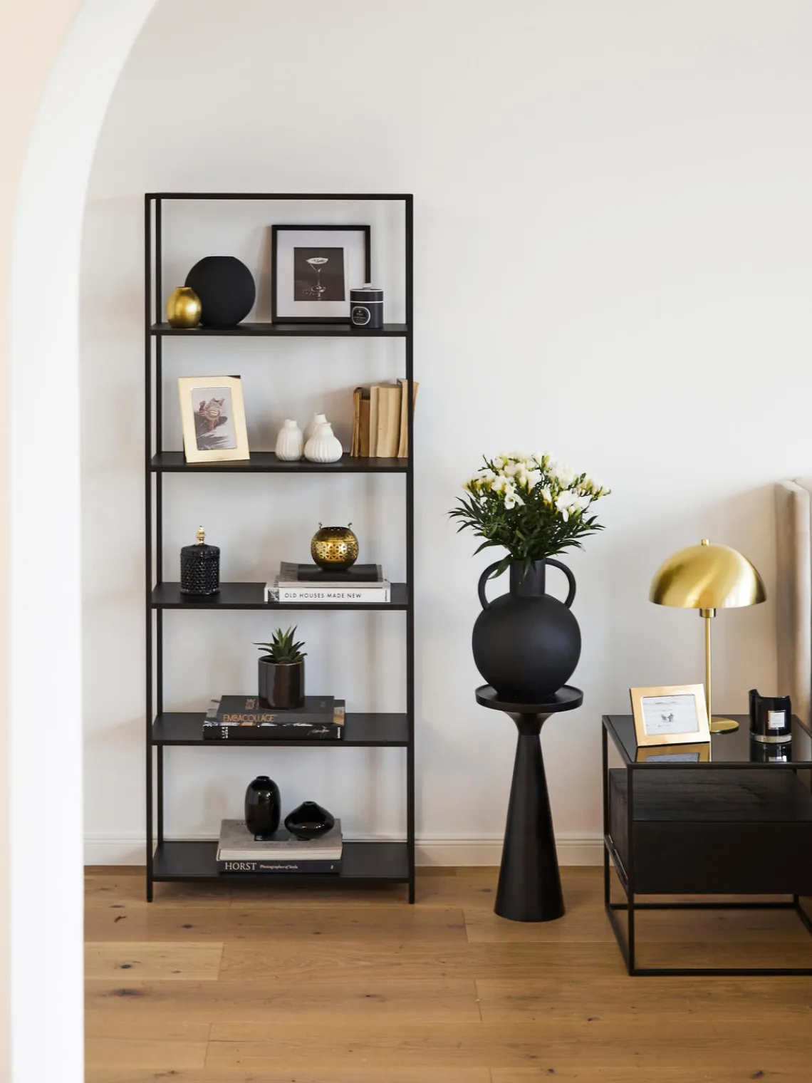 Librerías|Estanterías>Westwing Collection Estantería alta de metal Neptun