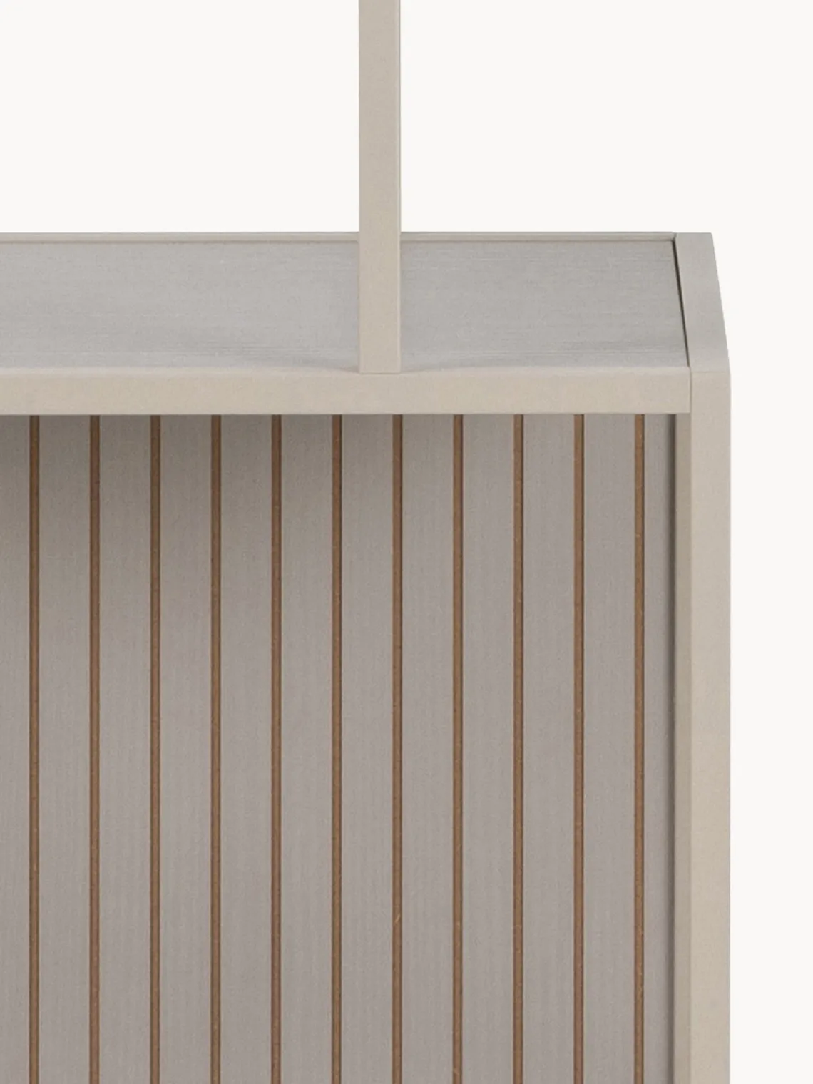 Librerías|Estanterías> Estantería alta Seaford Gris claro