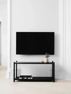 Estantería baja de madera de roble Sceene Librerías|Estanterías