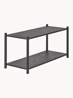 Estantería baja de madera de roble Sceene Librerías|Estanterías