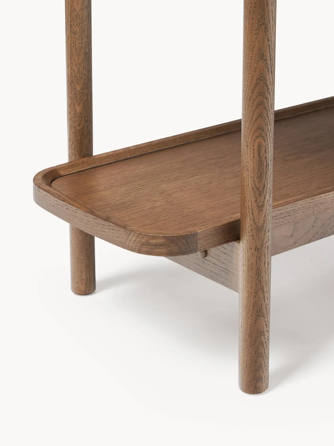 Librerías|Estanterías>Westwing Collection Estantería baja de madera Libby Madera de roble