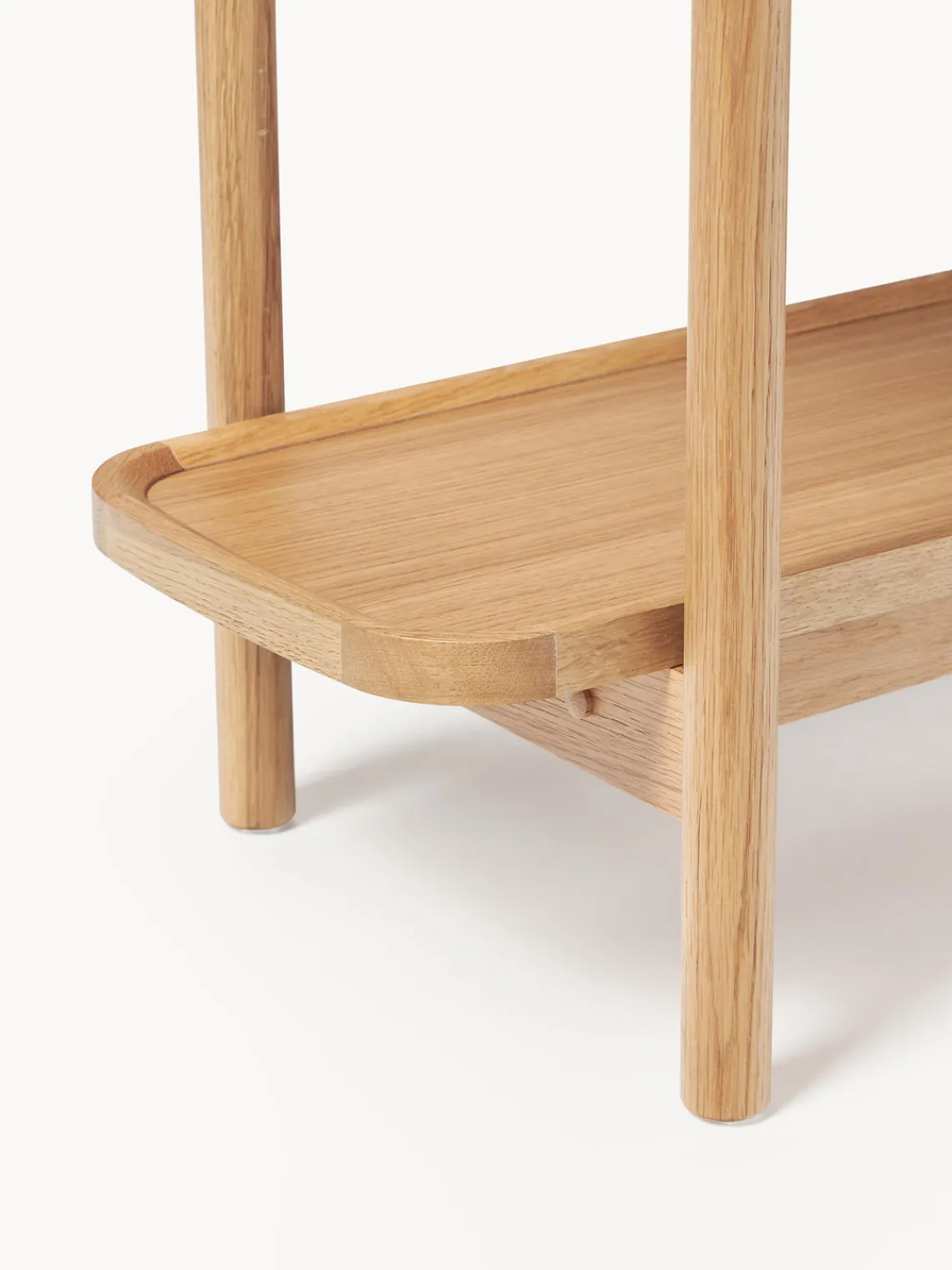 Librerías|Estanterías>Westwing Collection Estantería baja de madera Libby Madera de roble