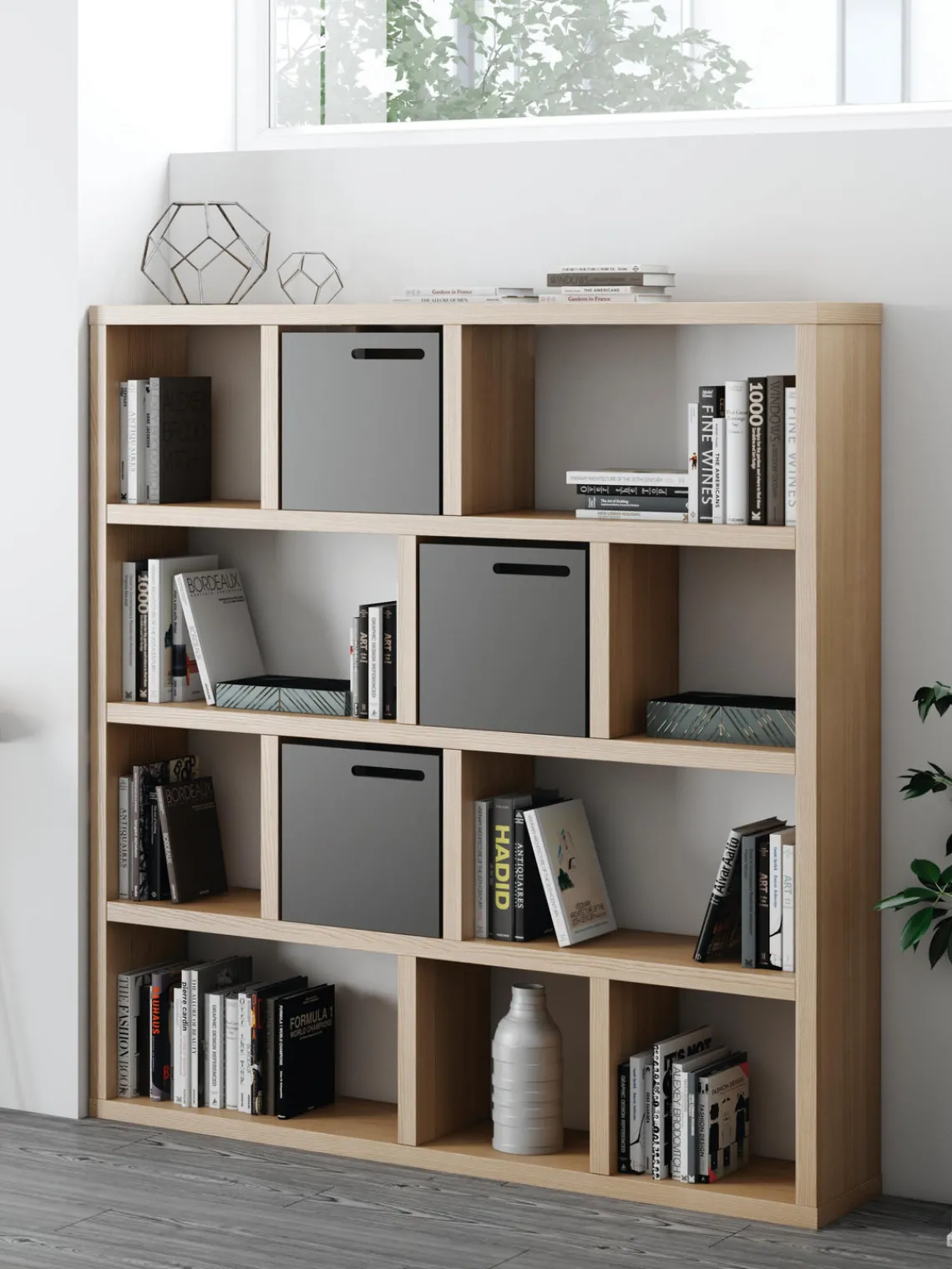 Librerías|Estanterías> Estantería Berlin Madera de roble