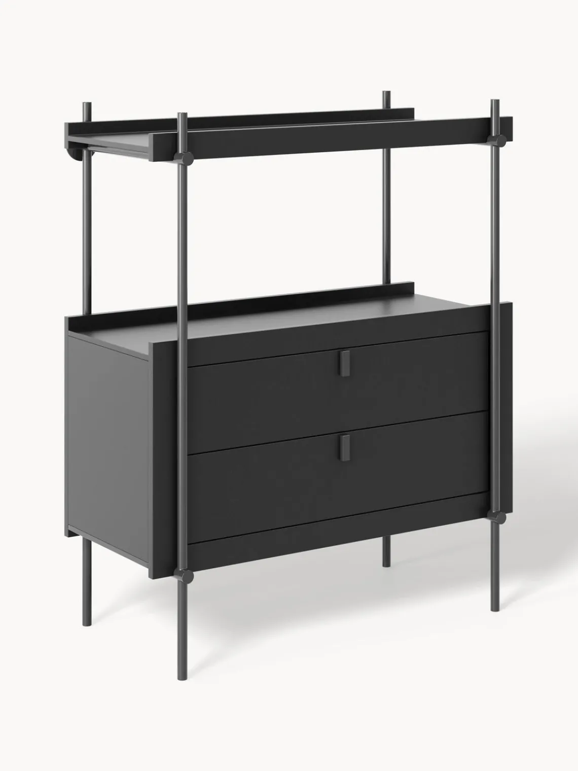 Librerías|Estanterías>Westwing Collection Estantería con cajones Rio Negro