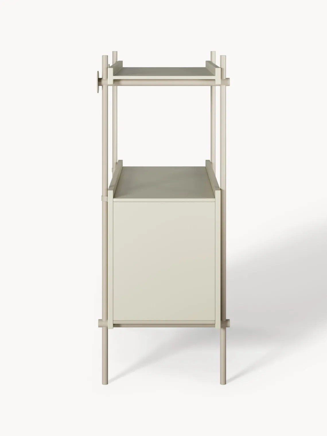 Librerías|Estanterías>Westwing Collection Estantería con cajones Rio Beige