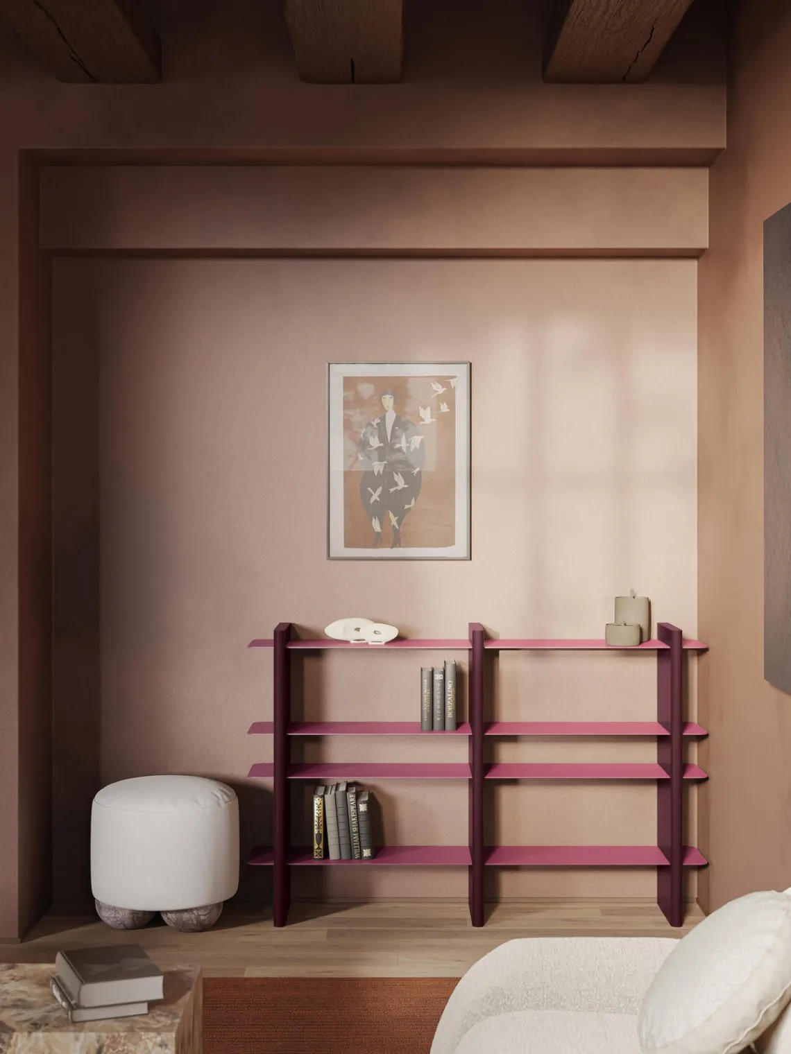 Estantería con elementos de metal Rami Librerías|Estanterías De Oficina