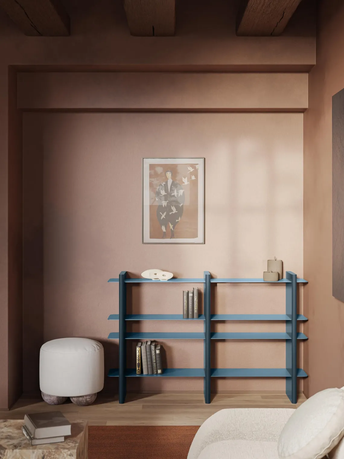 Hot Estantería con elementos de metal Rami Librerías|Estanterías De Oficina