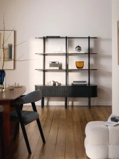 Estantería con frente acanalado Calary Librerías|Estanterías