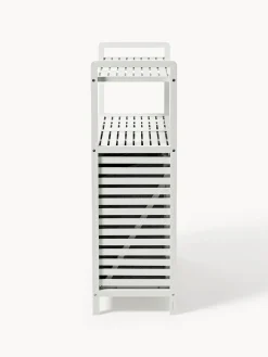 Outlet Estantería de baño de bambú con cestas de lavandería Armarios De Baño|Armarios De Baño