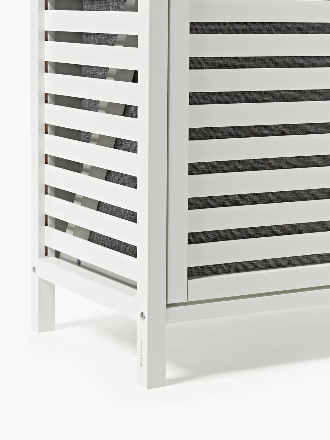 Outlet Estantería de baño de bambú con cestas de lavandería Armarios De Baño|Armarios De Baño