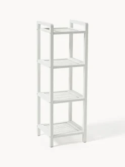 Armarios De Baño|Armarios De Baño>Westwing Collection Estantería de baño de bambú Kit Blanco