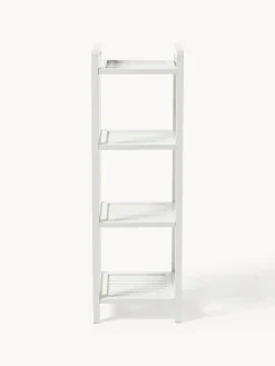 Armarios De Baño|Armarios De Baño>Westwing Collection Estantería de baño de bambú Kit Blanco