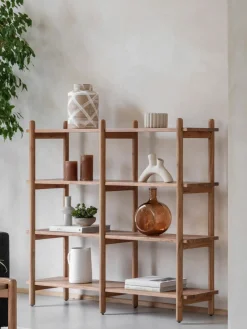 Librerías|Estanterías> Estantería de madera de acacia Cannes