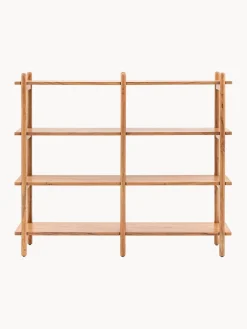 Librerías|Estanterías></noscript> Estantería de madera de acacia Cannes