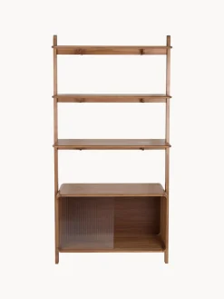 Outlet Estantería de madera de fresno Rise Librerías|Estanterías