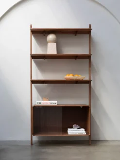 Outlet Estantería de madera de fresno Rise Librerías|Estanterías